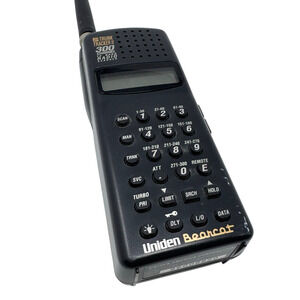 Bearcat TrunkTracker BC245XLT 300 Channel 12 Band Scanner Untested No Charger